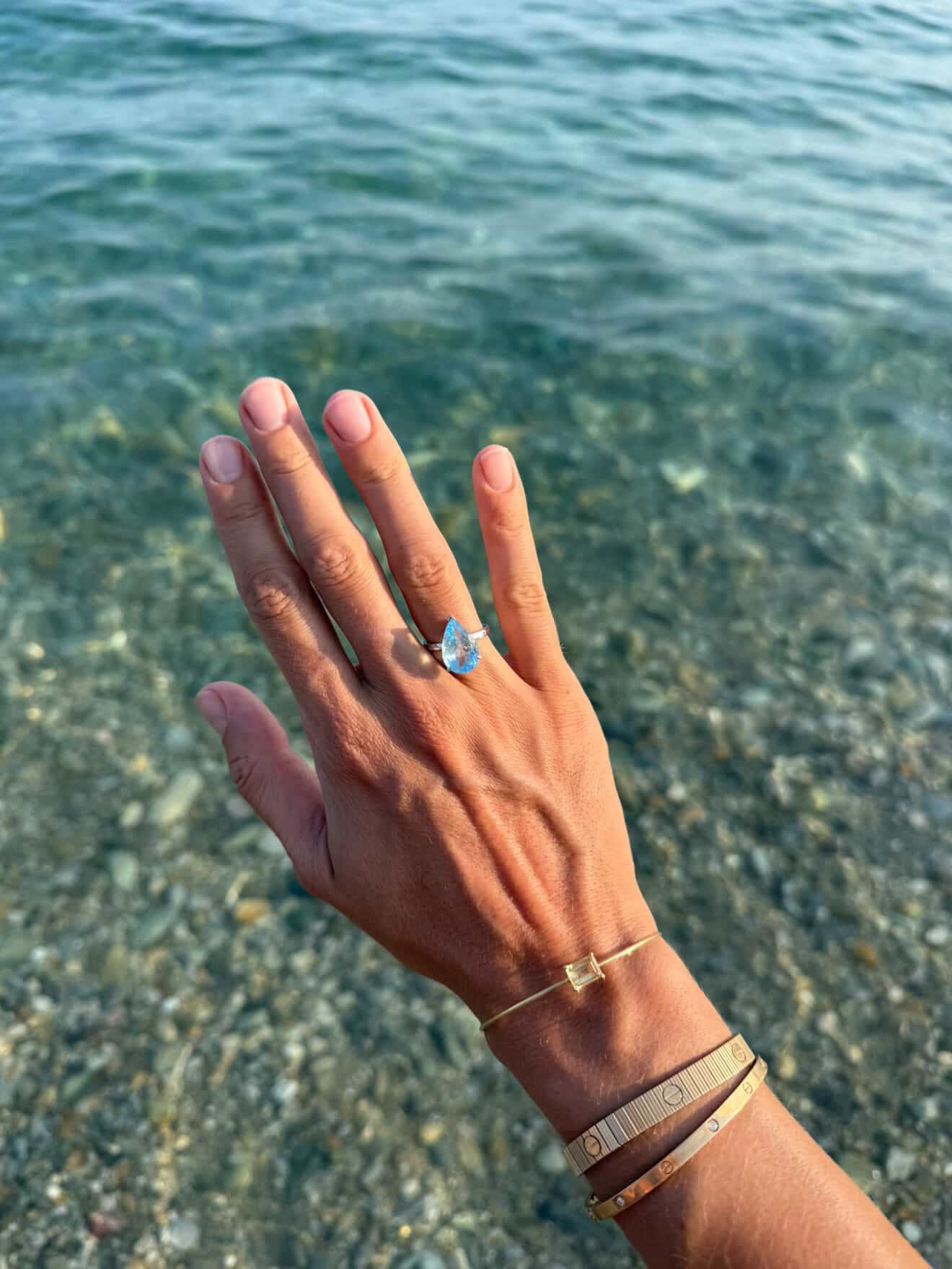 Bracciale con quarzo citrino