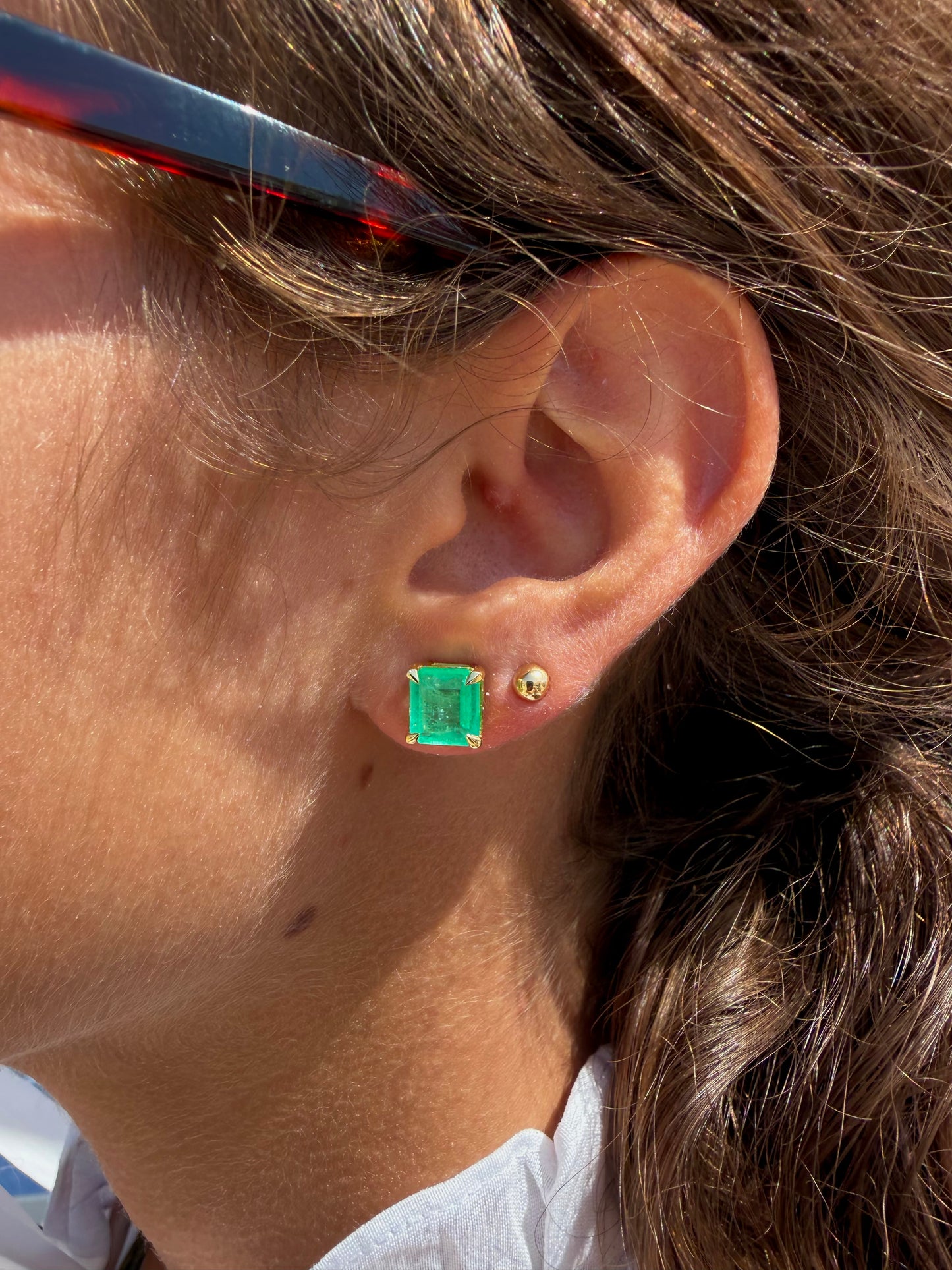 Emerald earrings 4.41