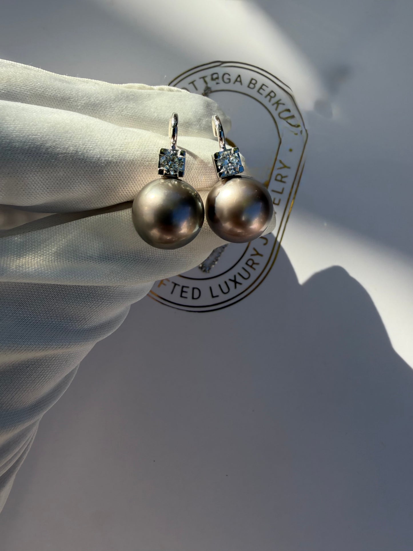 Tahitian pearl set