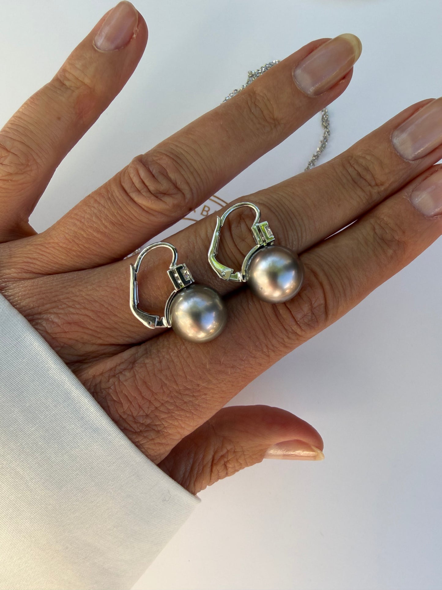 Tahitian pearl set
