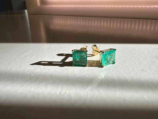 Orecchini smeraldo 2.98