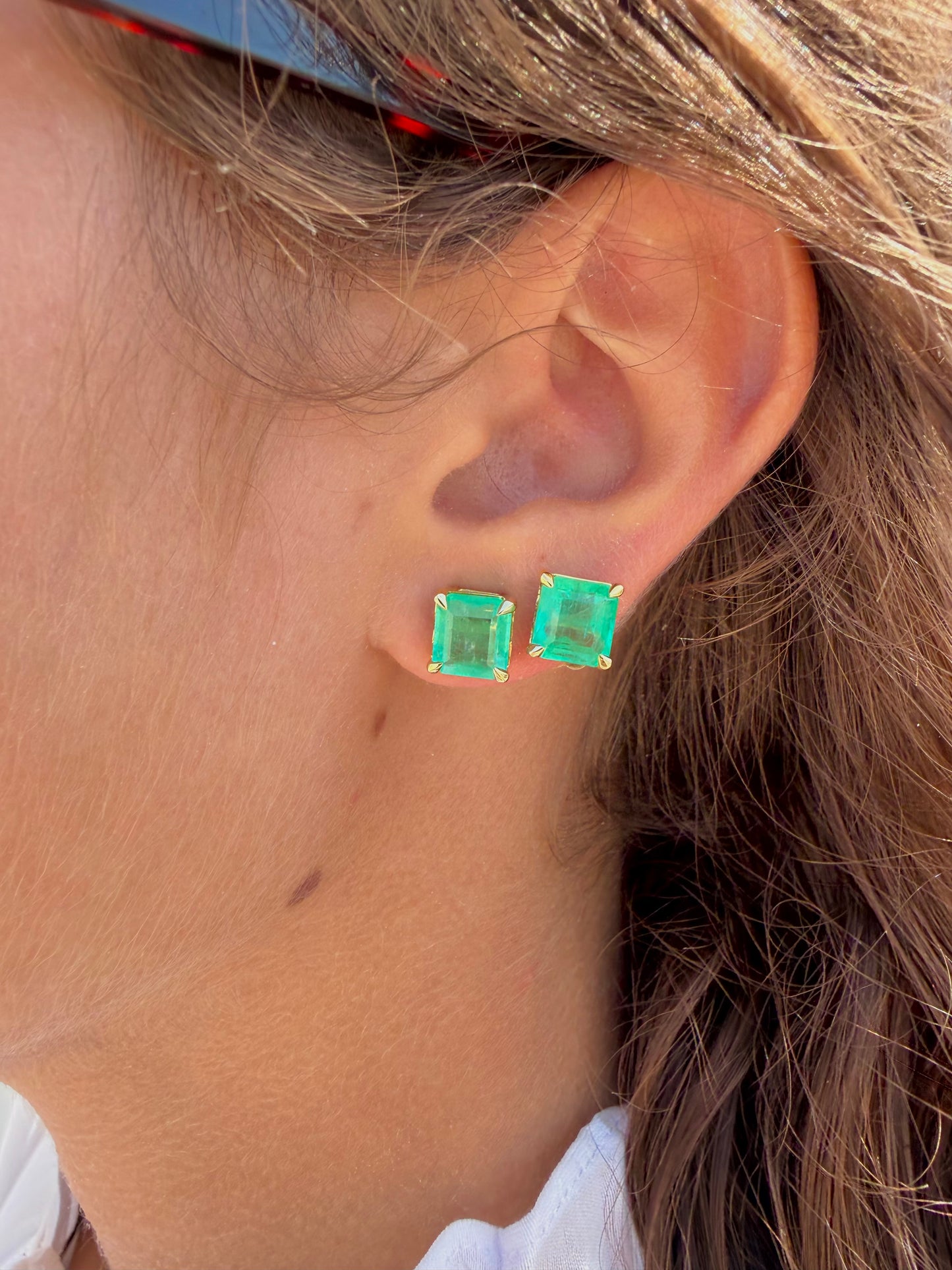 Emerald earrings 4.41