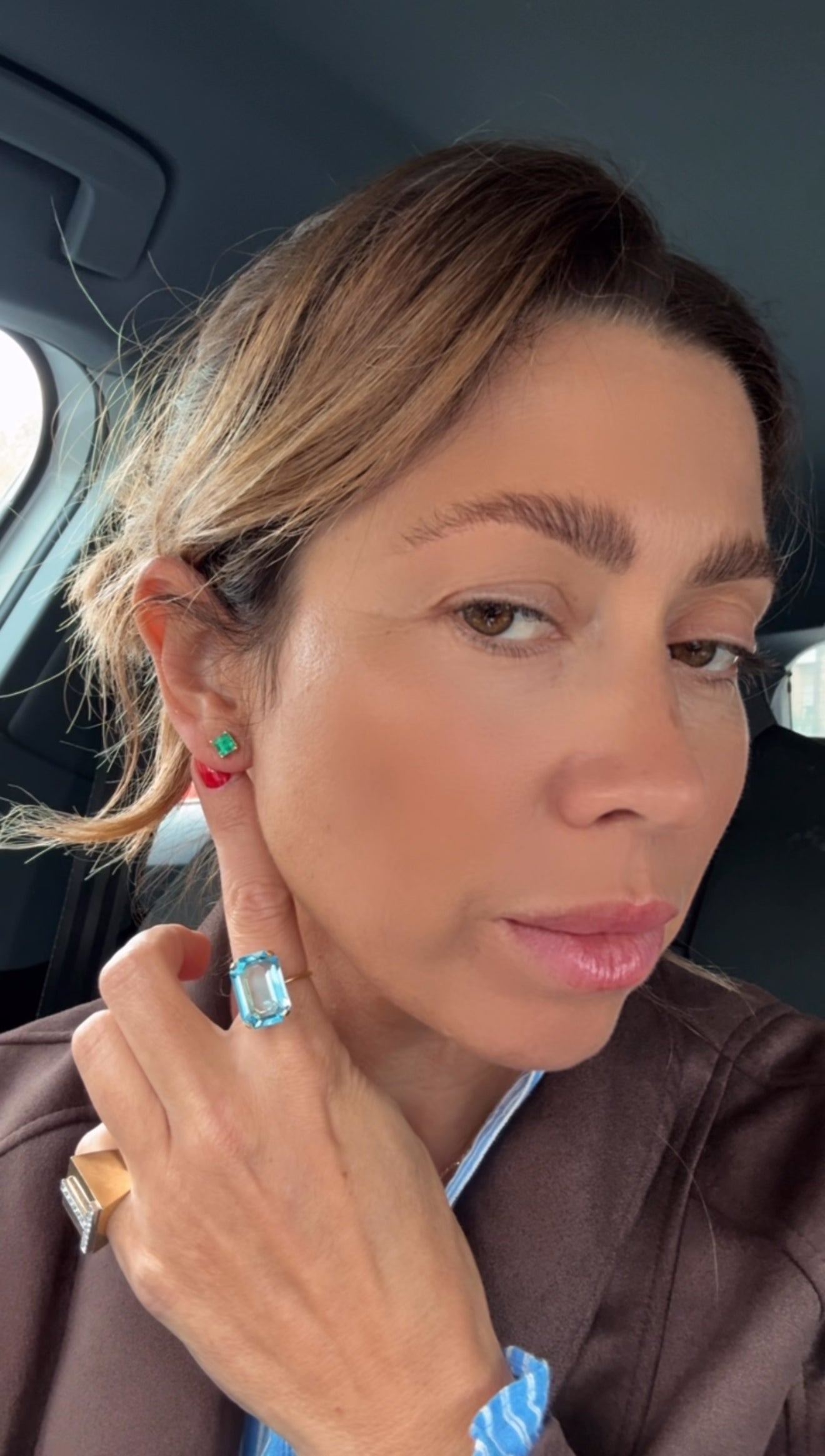 Orecchini con smeraldi 1.15