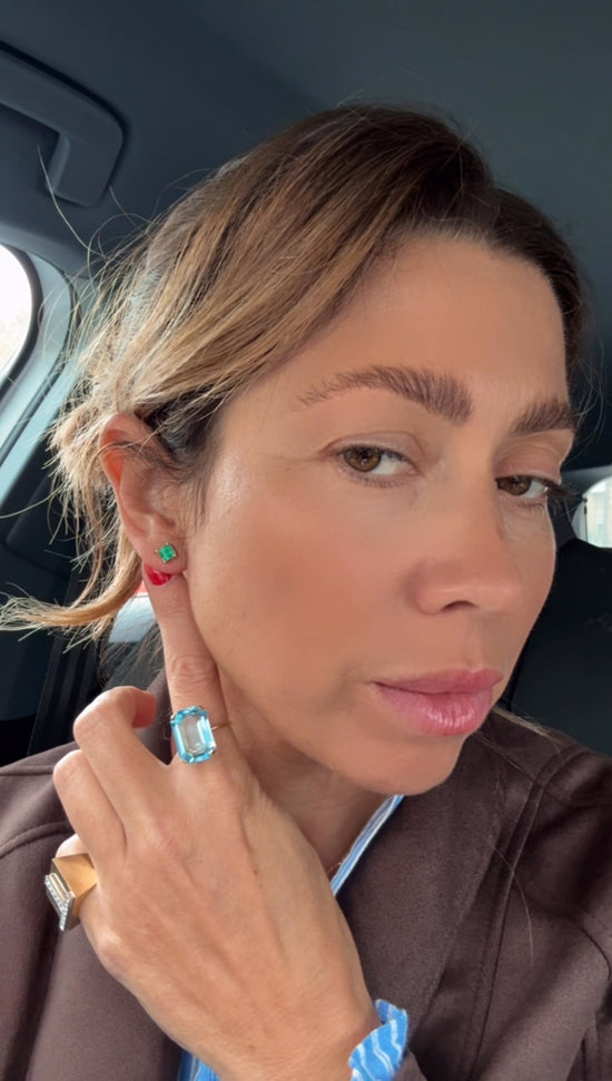 Orecchini con smeraldi 1.15