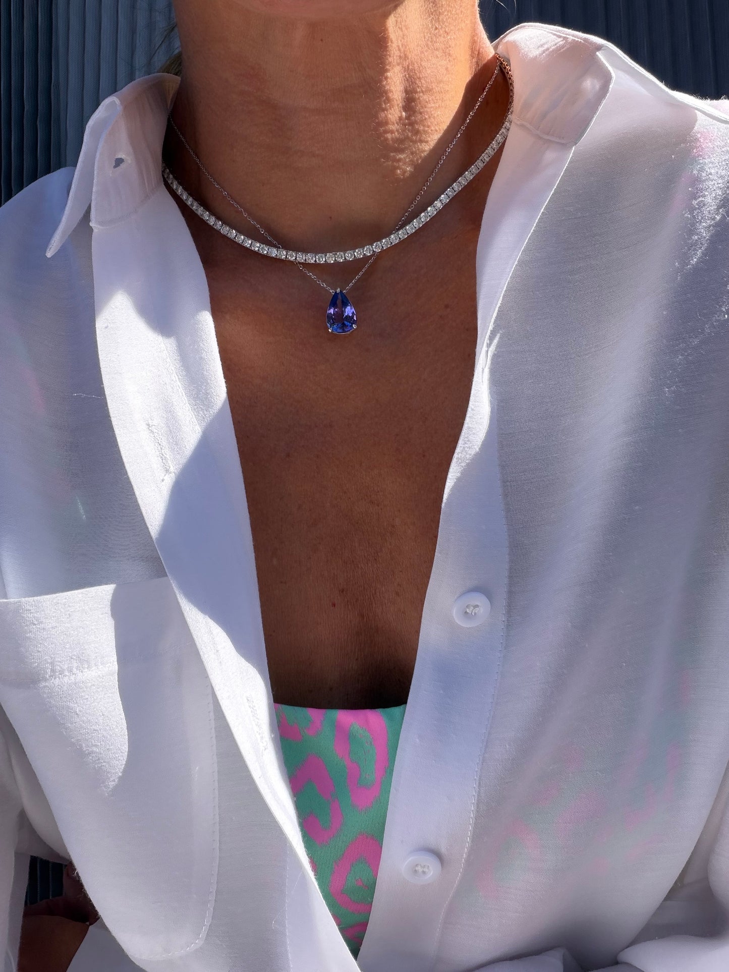 Catenina con tanzanite 5.45