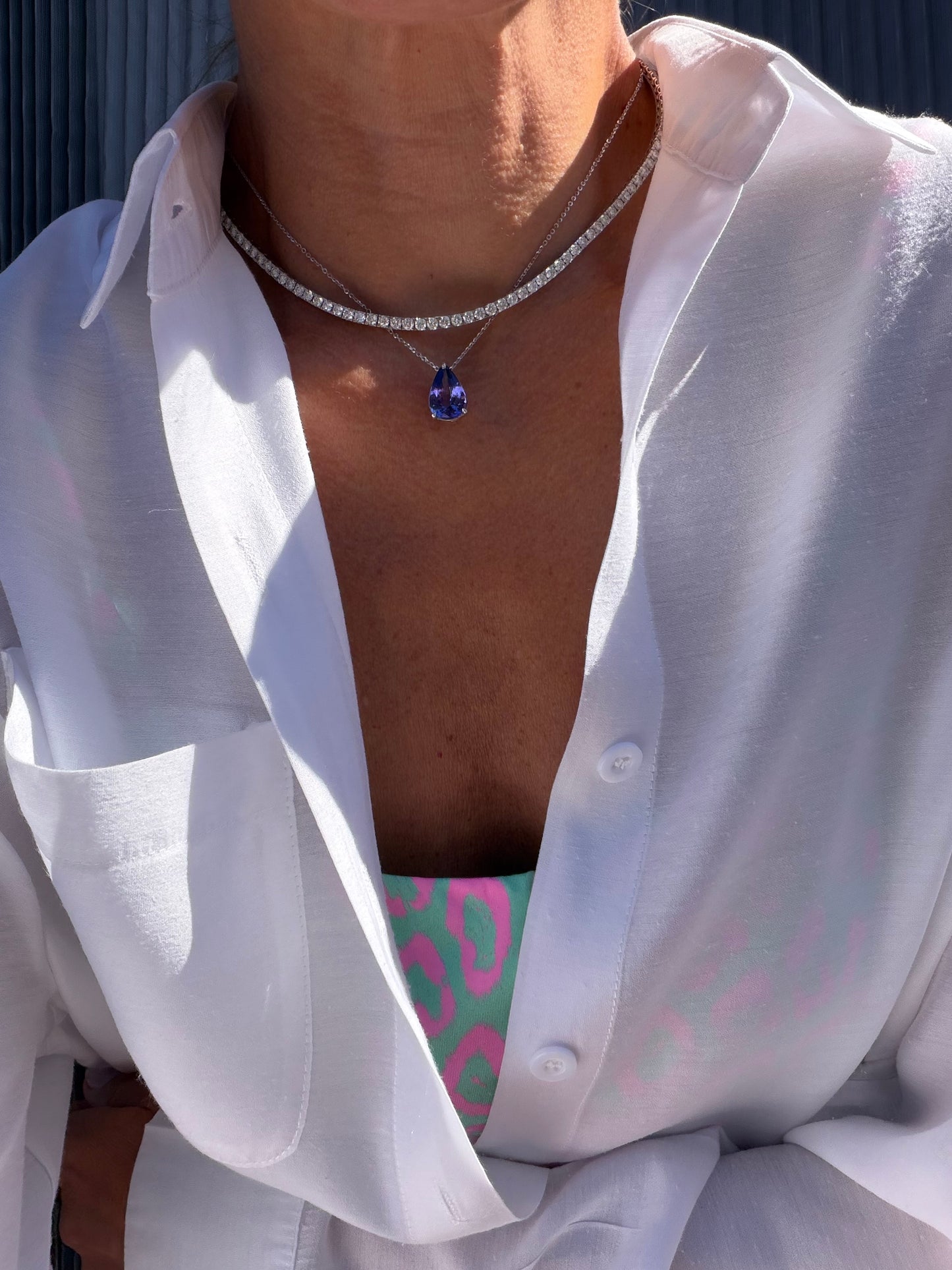 Catenina con tanzanite 5.45