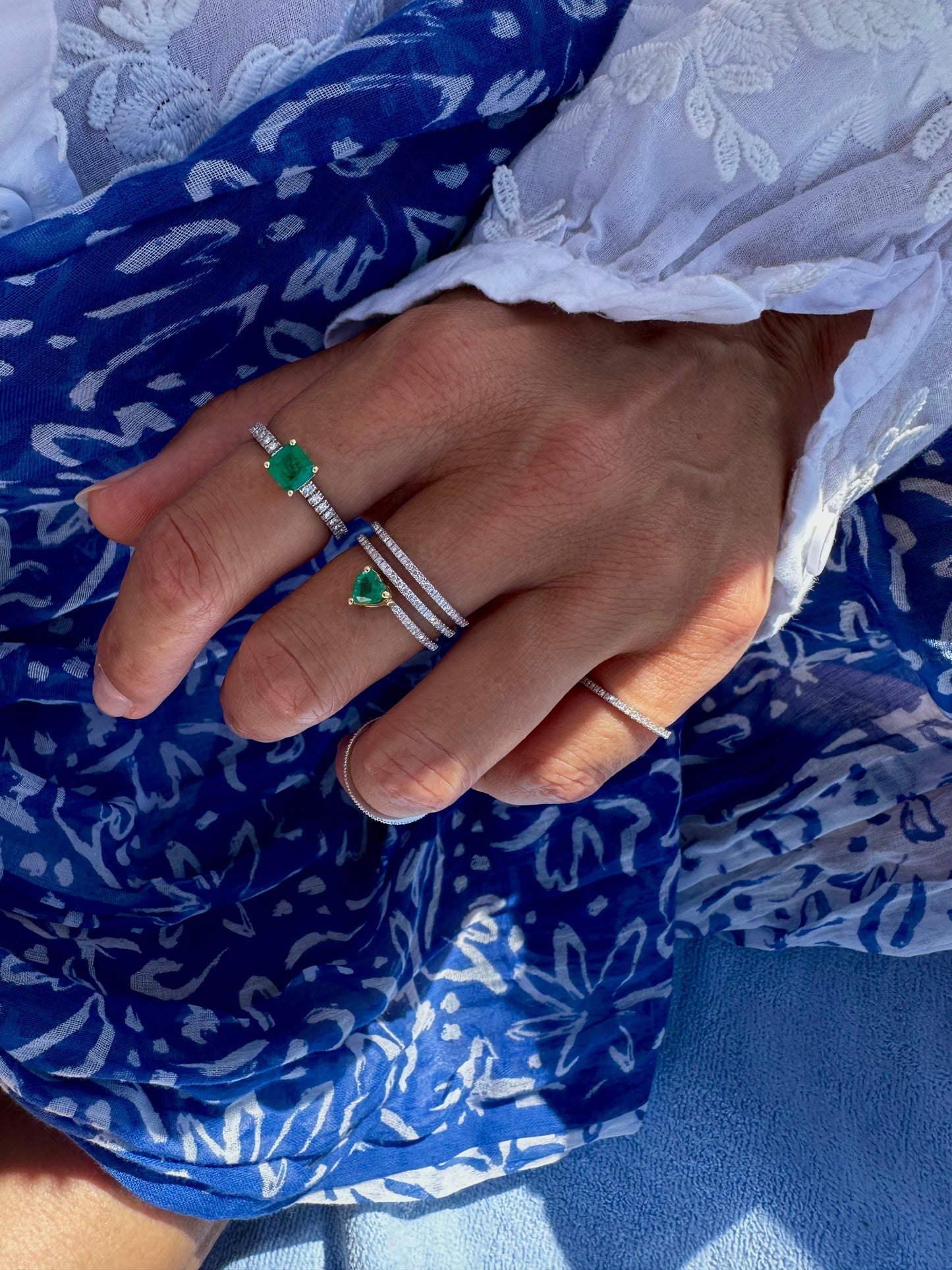 Serpentina di diamanti