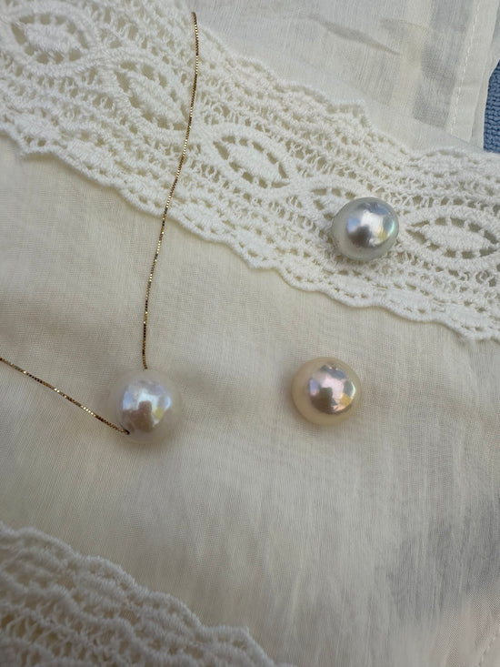 Catenina con perla passante