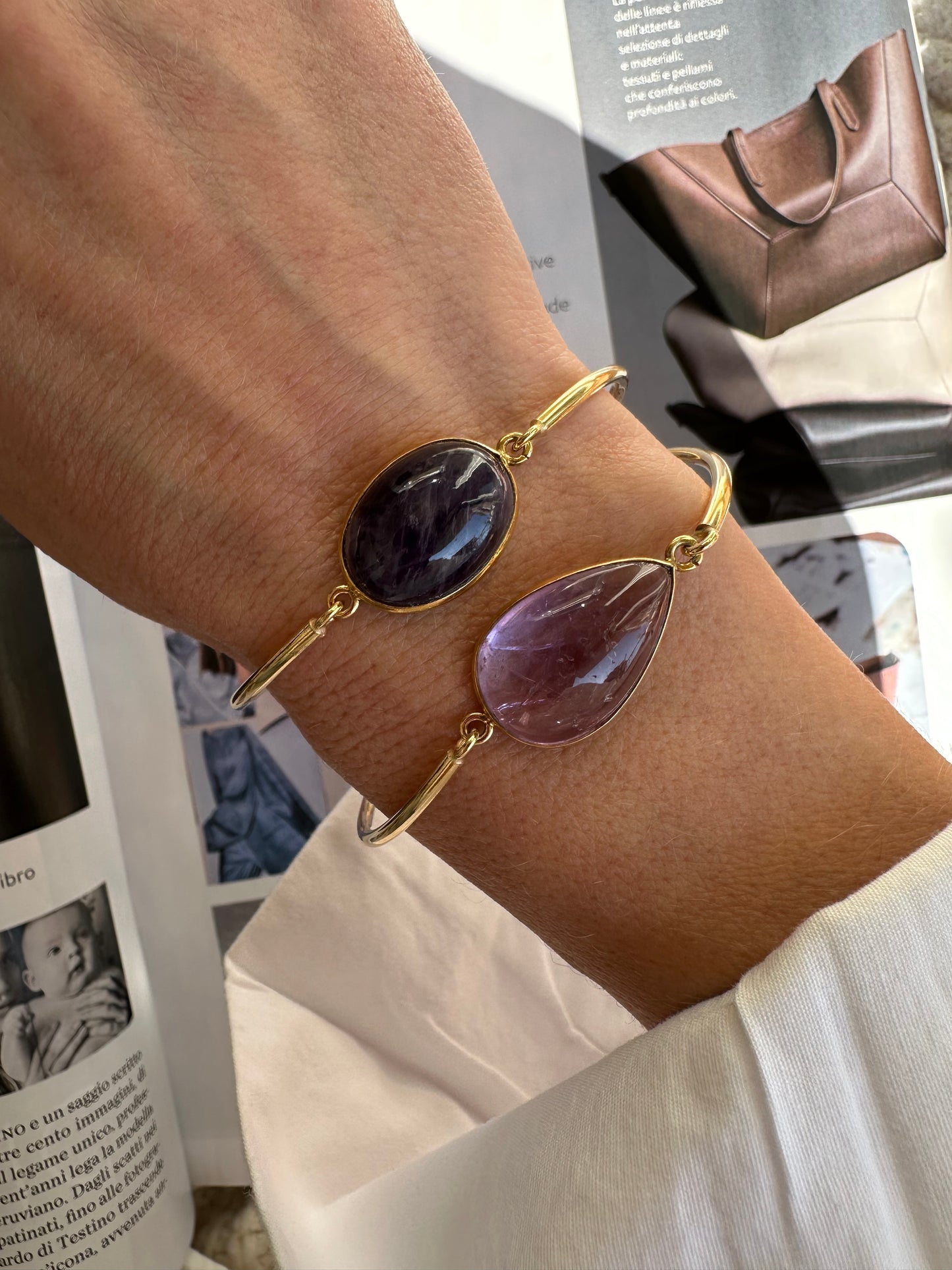 Bracciale con ametista