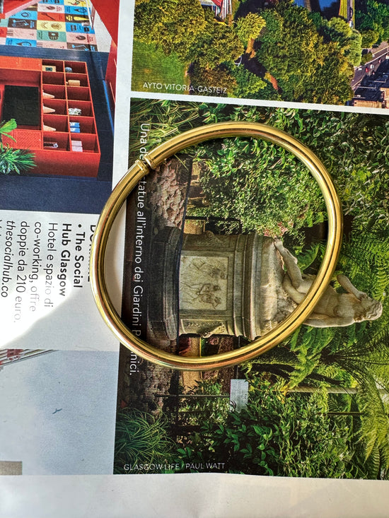 Bracciale rigido a molla