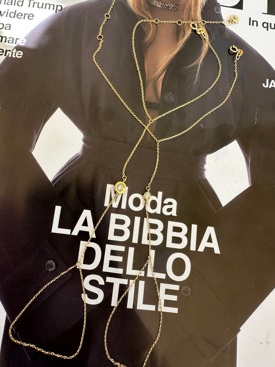 Carica l&amp;#39;immagine nel visualizzatore Galleria, Baciamano in oro con brillantino
