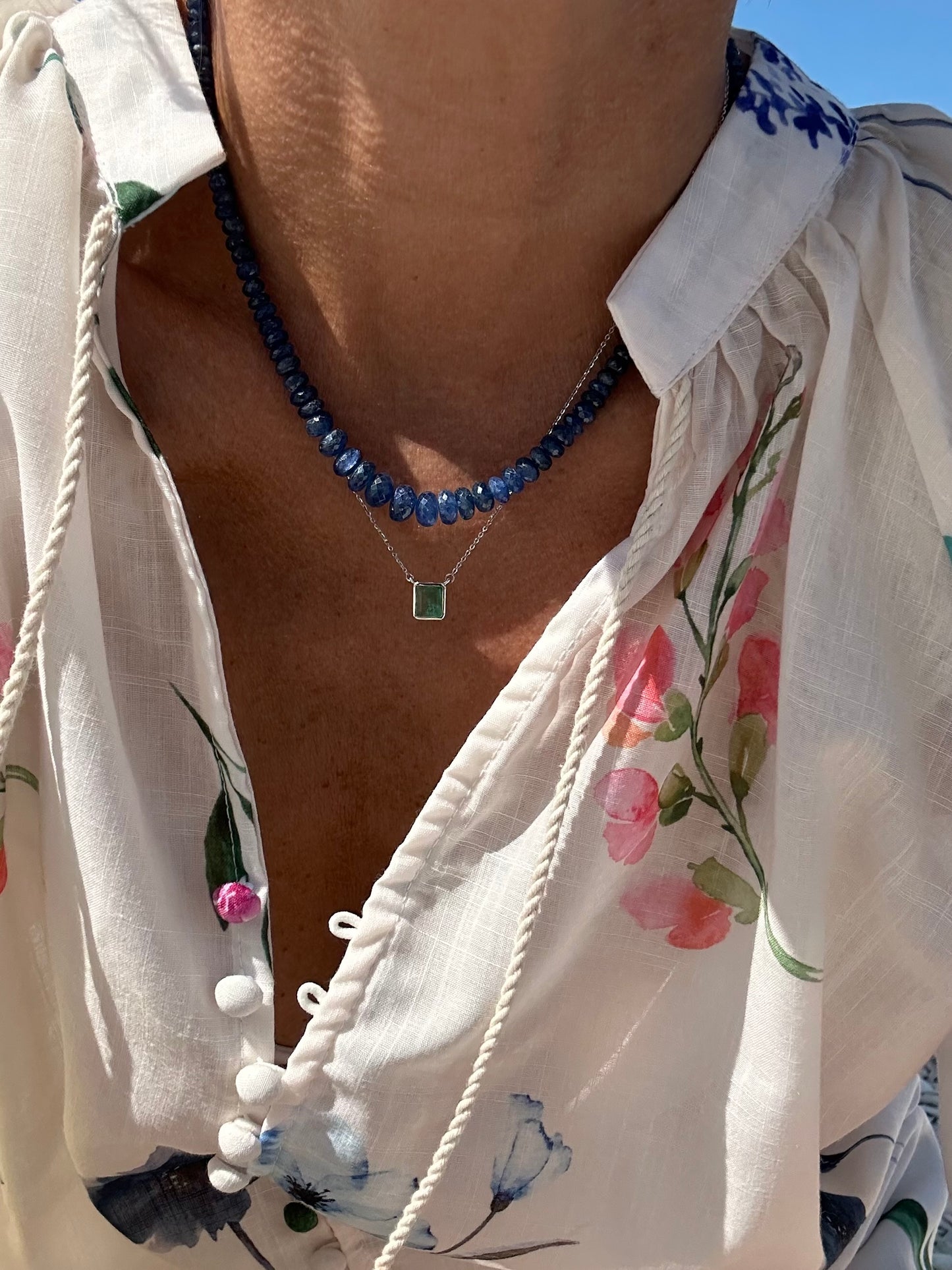 Collier di zaffiri in oro