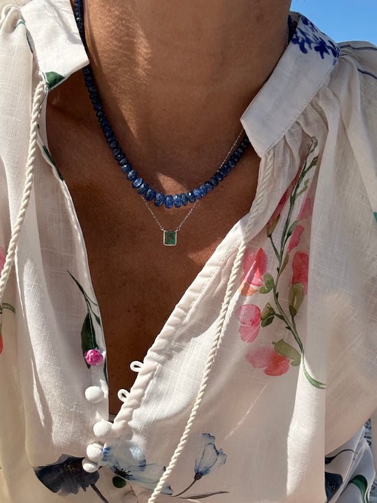 Collier di zaffiri in oro