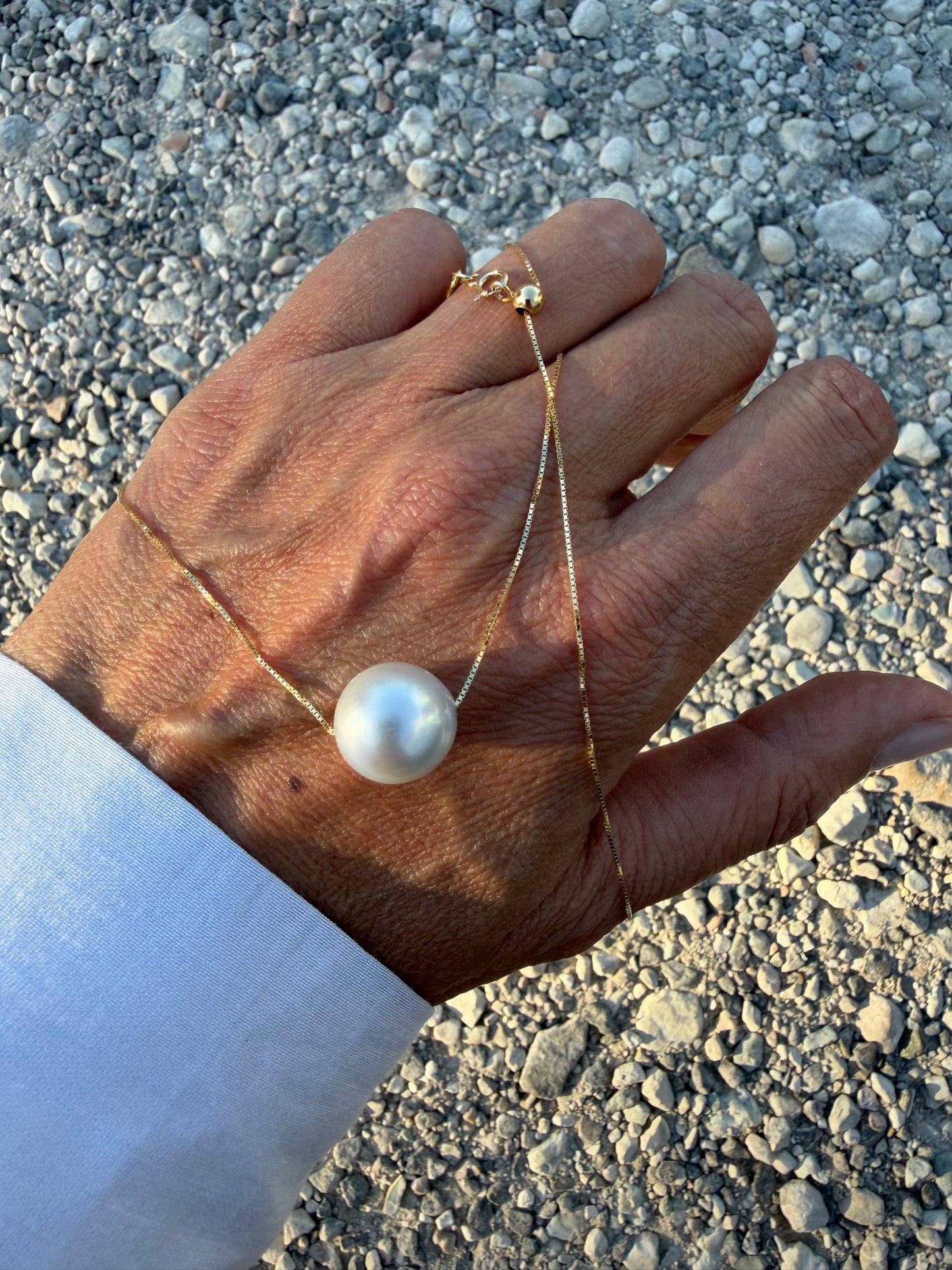 Catenina con perla australiana 15.2