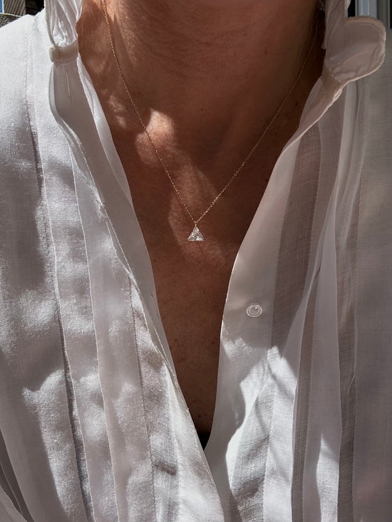 Catenina con trilliant 0.38