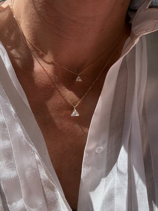 Catenina con trilliant 0.38