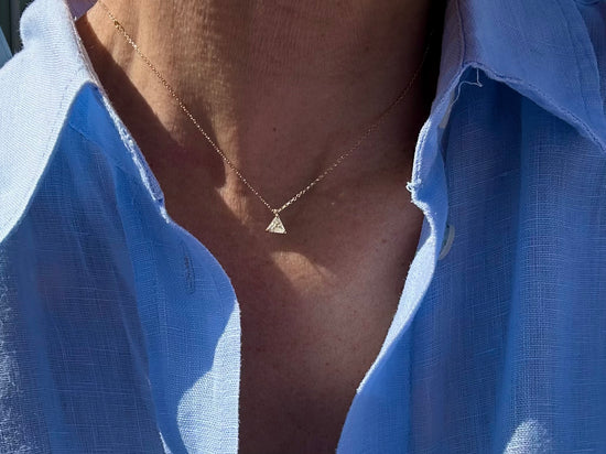 Catenina con trilliant 0.38