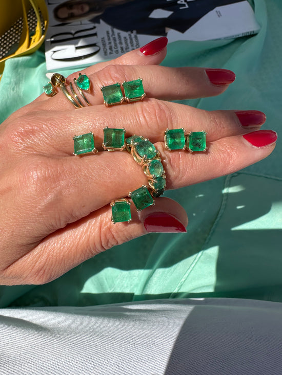 Orecchini smeraldo 2.23