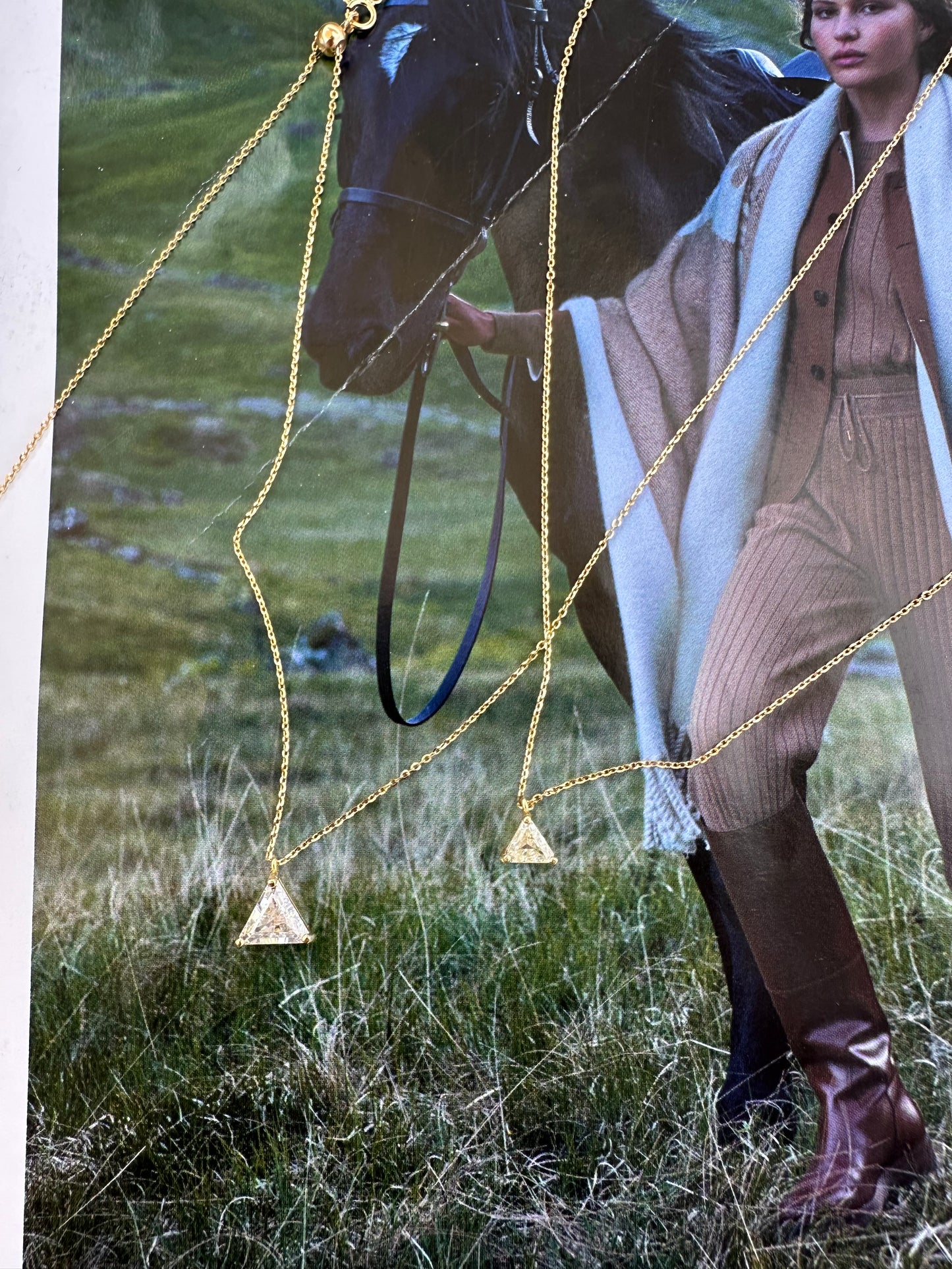 Catenina con trilliant 0.38