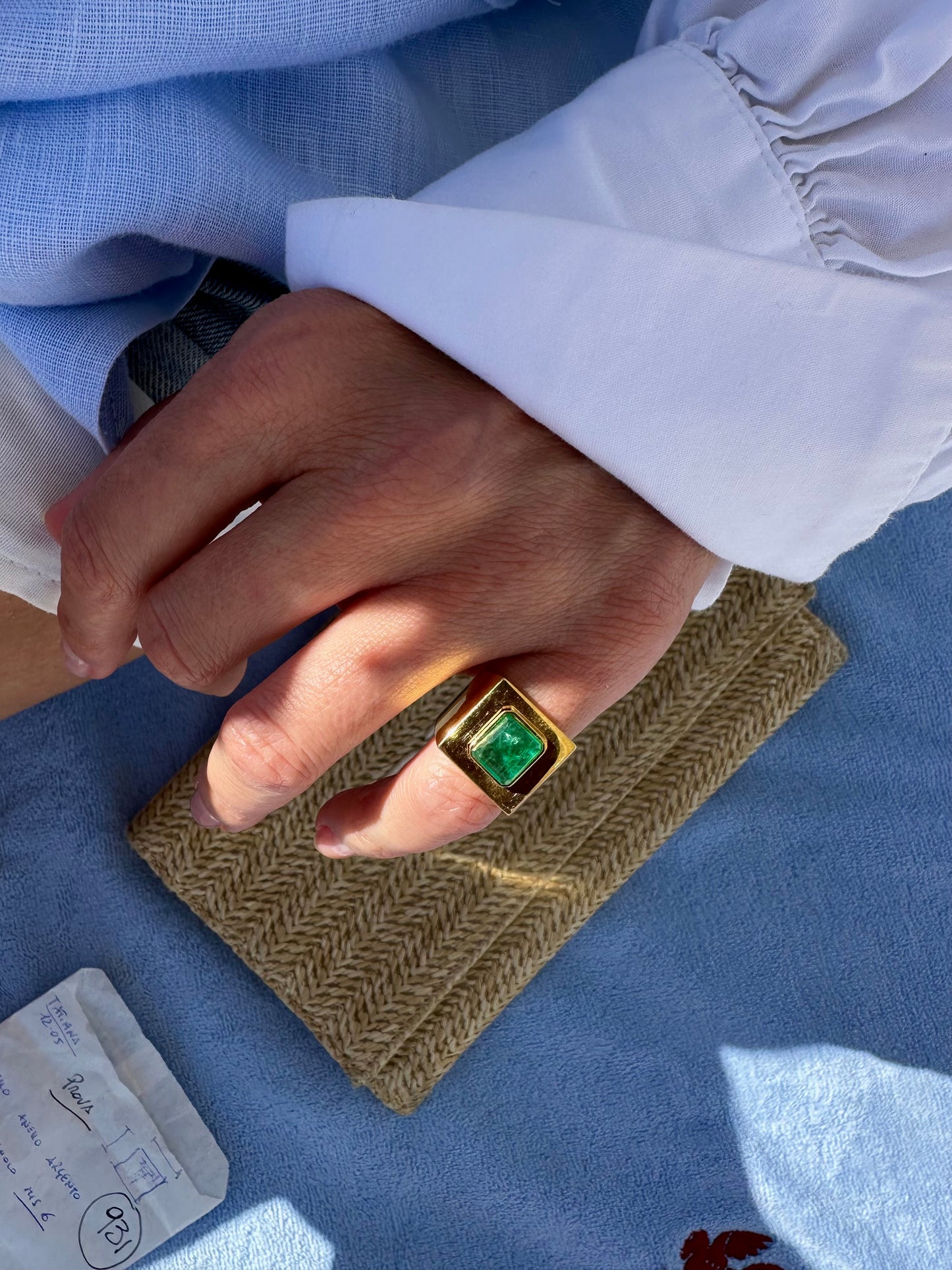 Chevalier con smeraldo