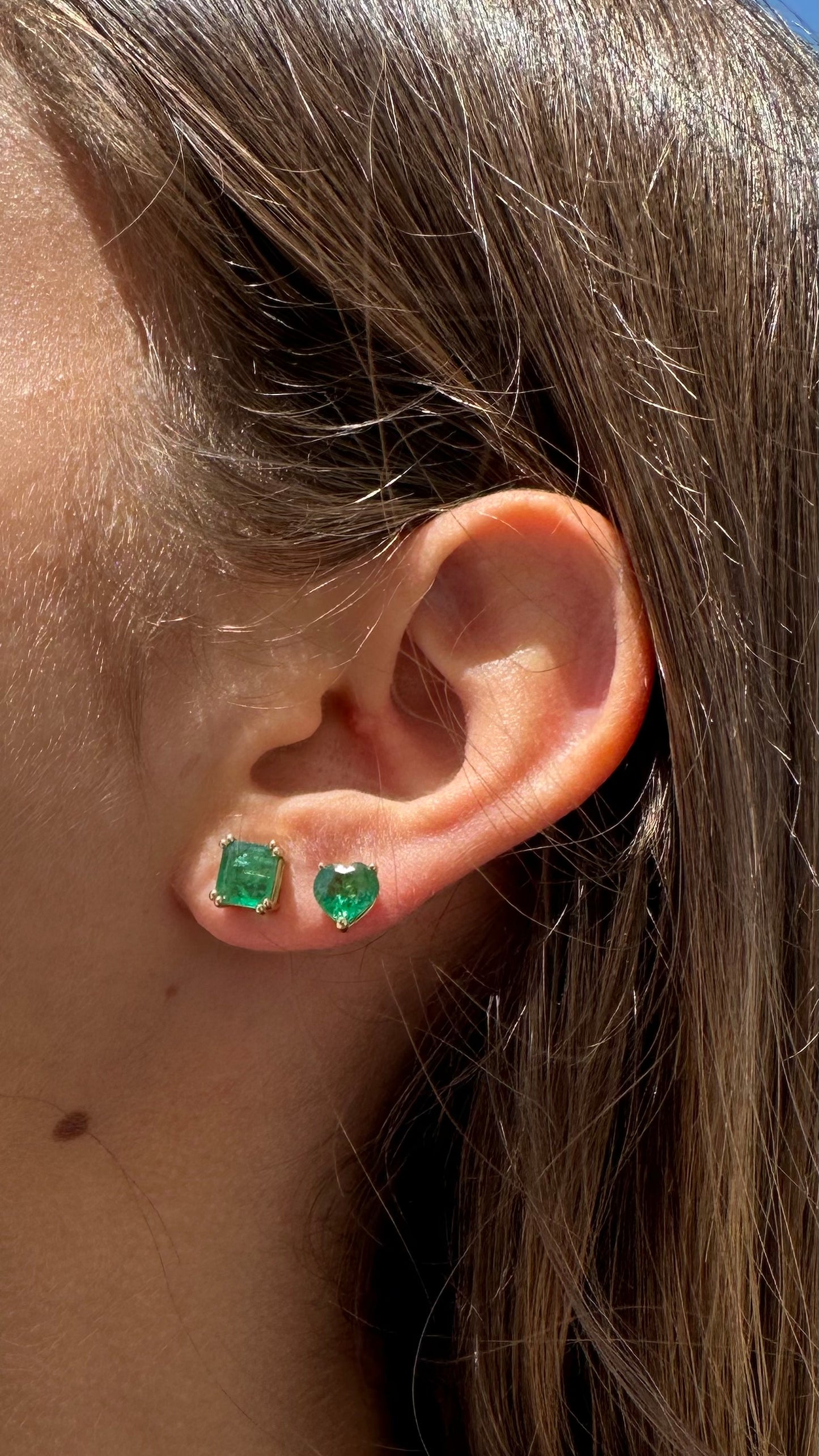 Orecchini smeraldo 2.23