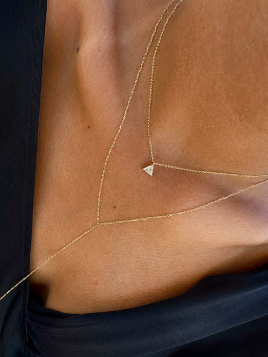 Catenina con trilliant 0.38