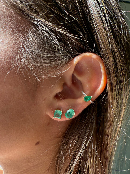 Orecchini con smeraldi 1.98
